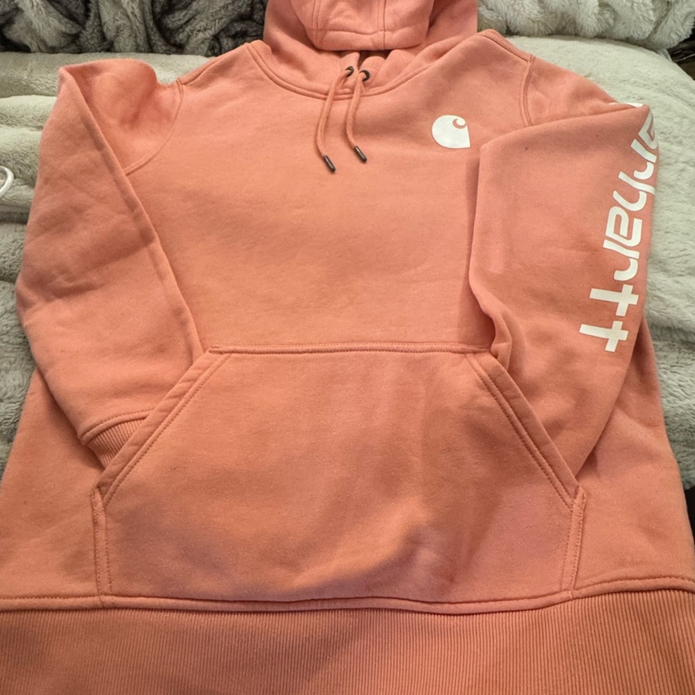 Carhartt Pink Hoodie Sweater